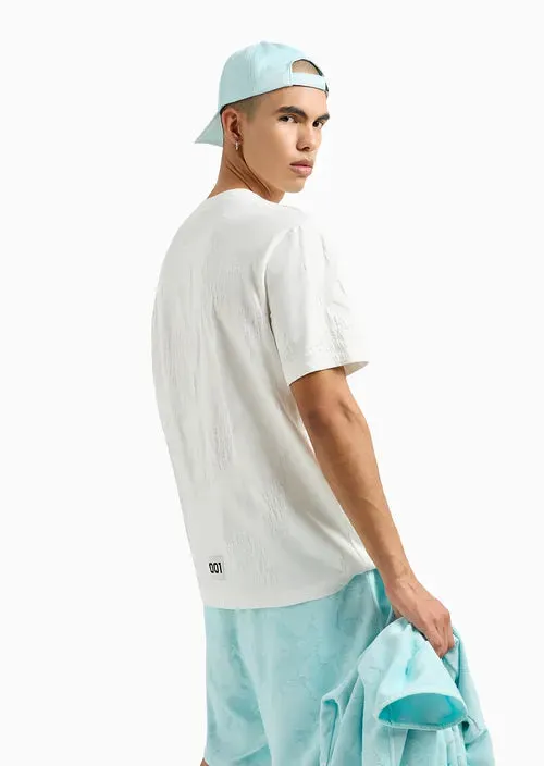Armani Exchange uomo t-shirt 3DZTLH ZJ85Z 51AQ Bianco