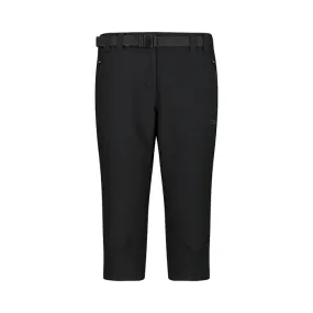 CMP Pantaloni capri trekking Donna Nero 3T51246 U901
