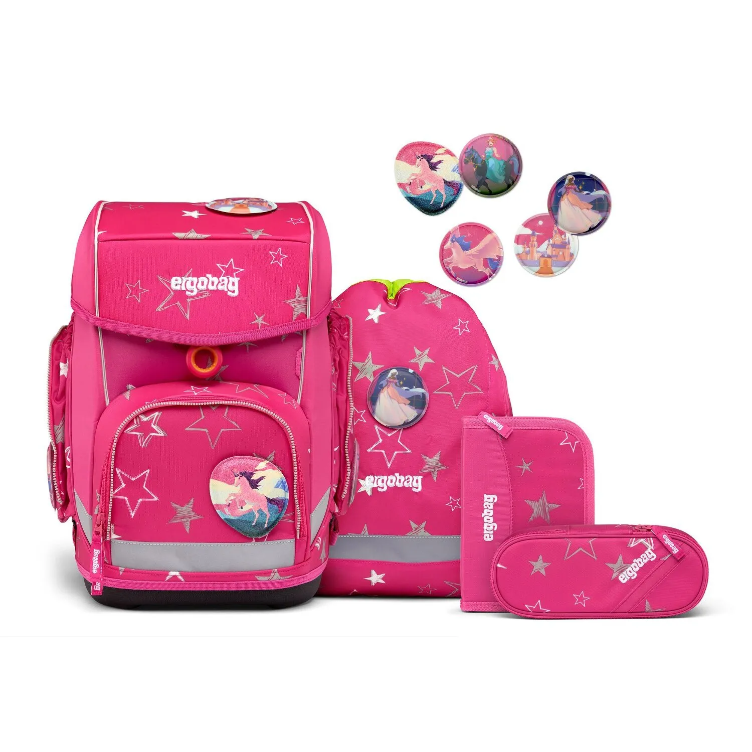 Ergobag Cubo Set di borse per la scuola 5 pezzi
