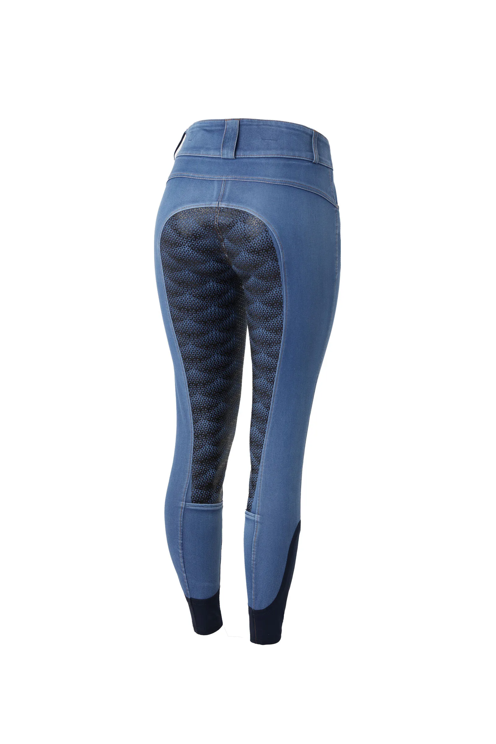 Horze Pantaloni da equitazione con full seat in pelle e silicone da donna