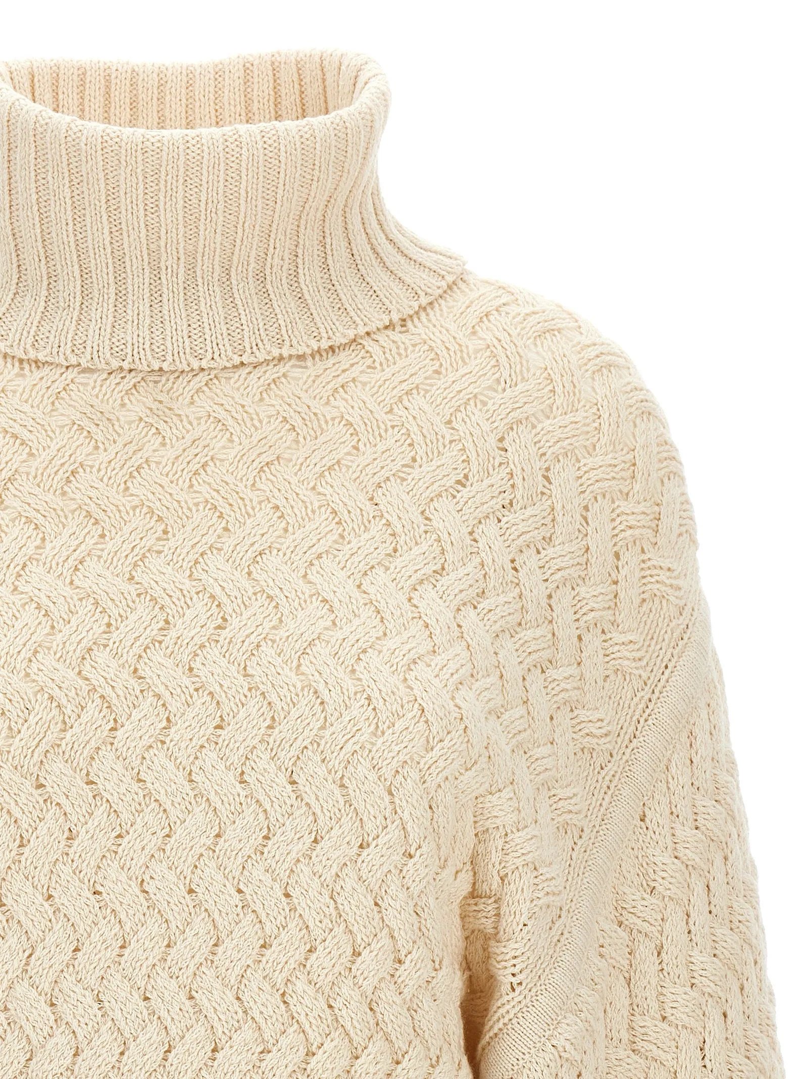 Illustration Textured Maglioni Beige