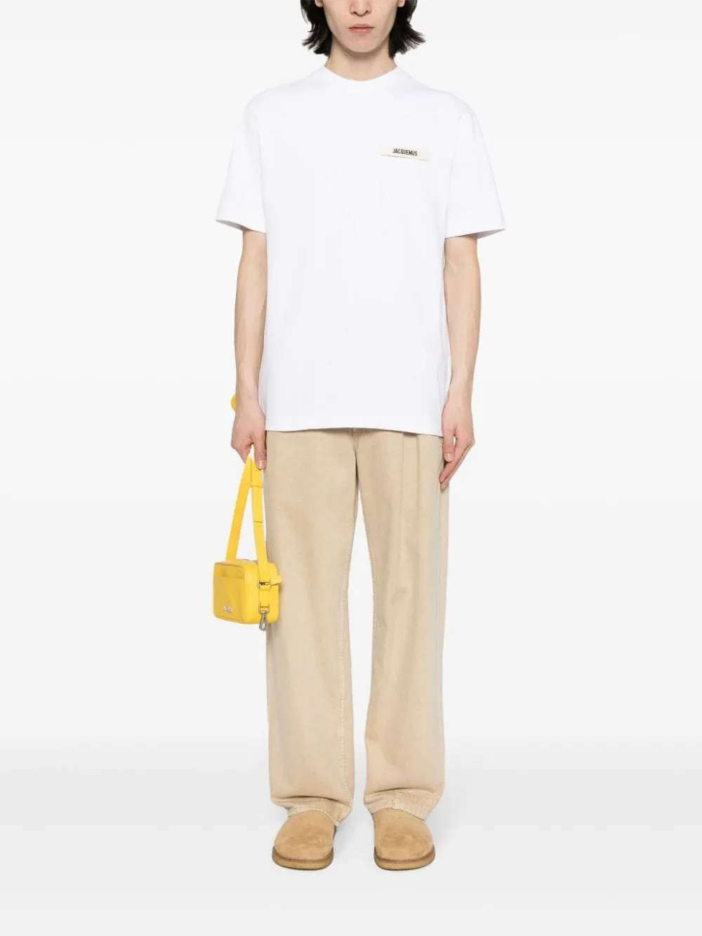 JACQUEMUS LE T-SHIRT GROS GRAIN