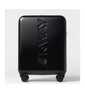 K-way K-Air Cabin Trolley Small K 11416W Black Pure - Blue MD Cobalt