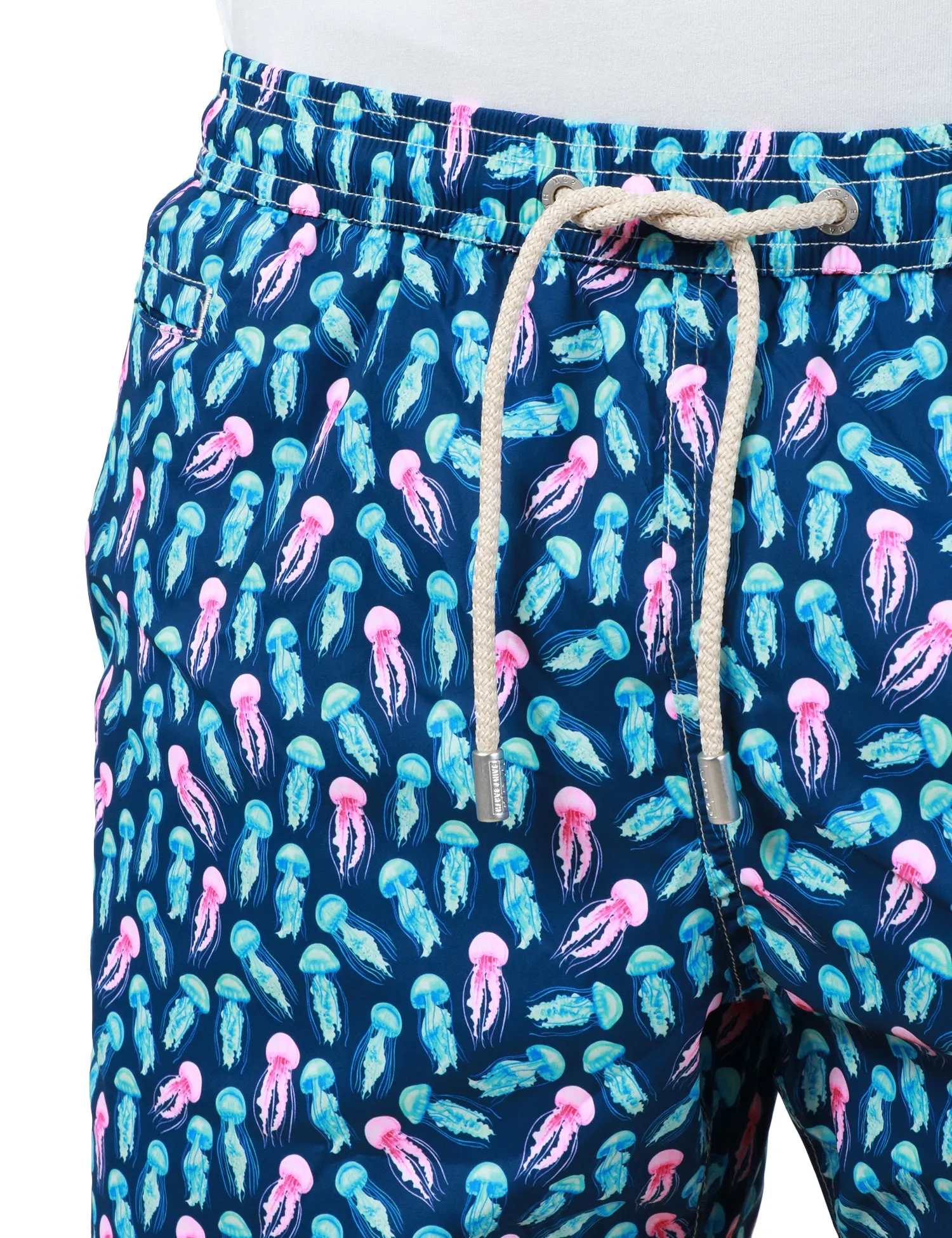MC 2 SAINT BARTH COSTUME UOMO MC 2 SAINT BARTH BLU CON STAMPA MEDUSE E COULISSE IN VITA