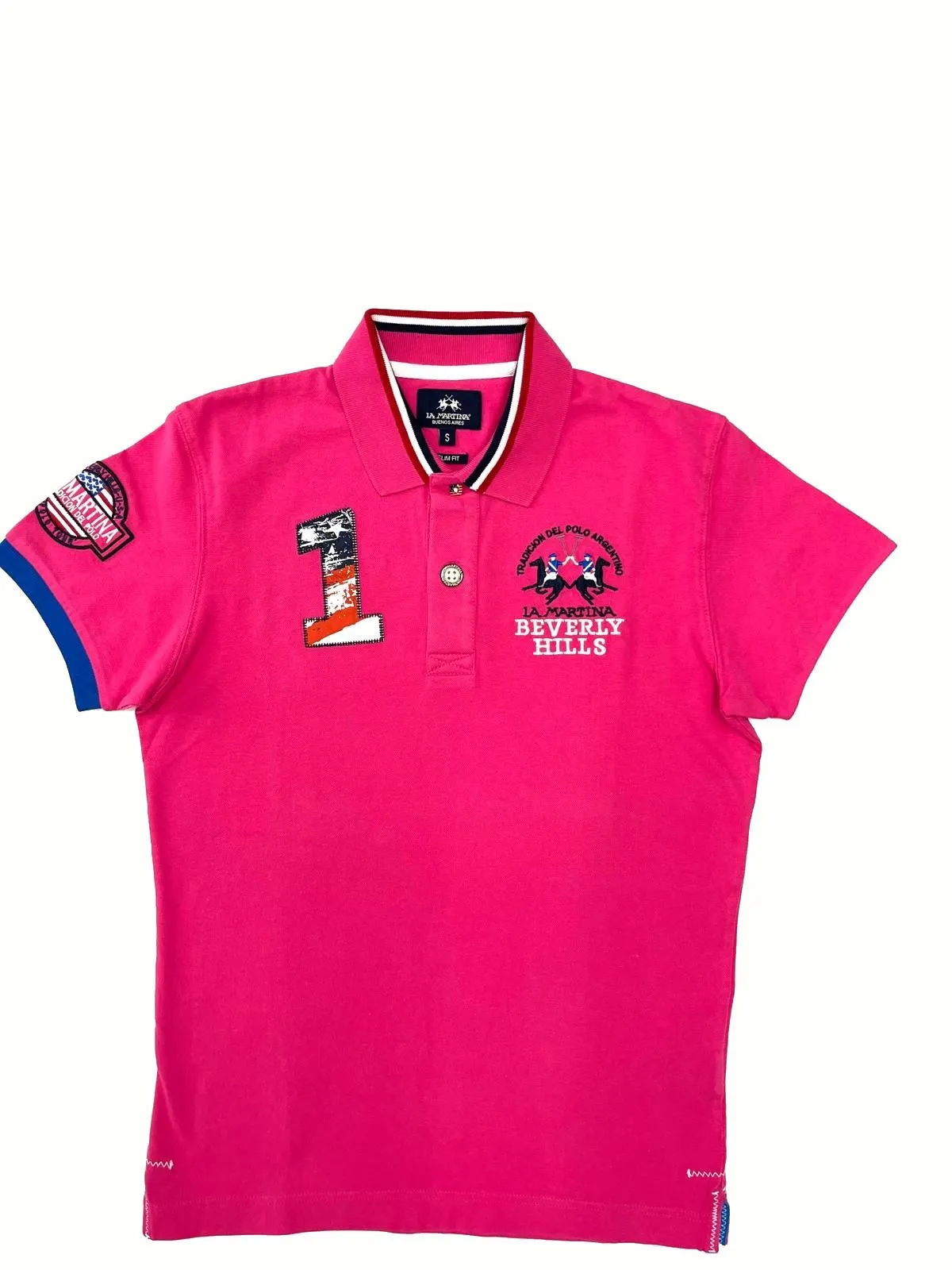 POLO FUCSIA IN COTONE