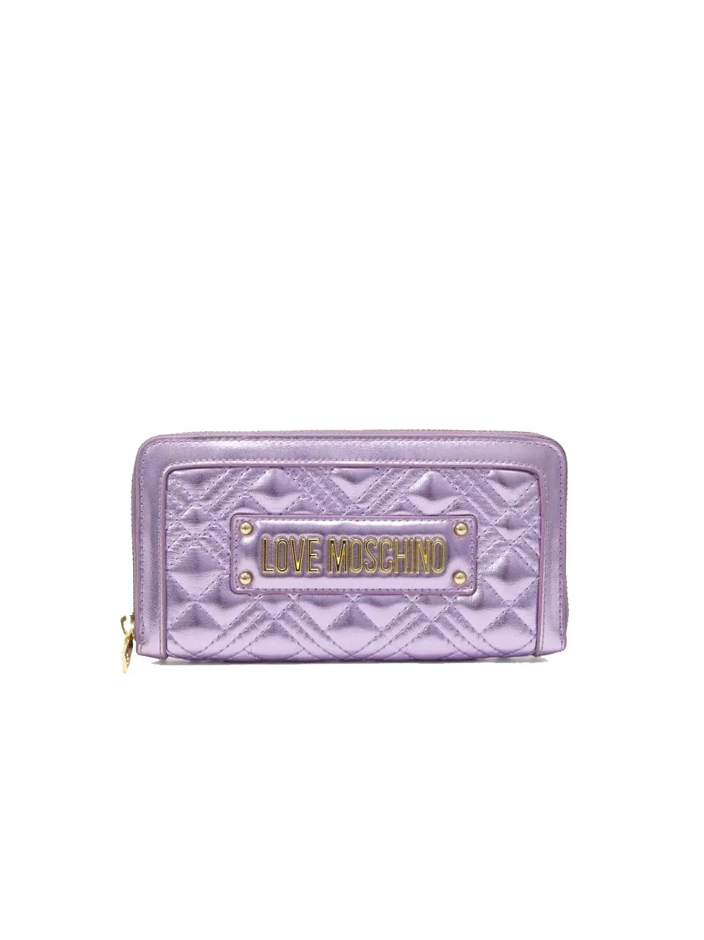 Portafoglio Quilted Pu - Lavanda