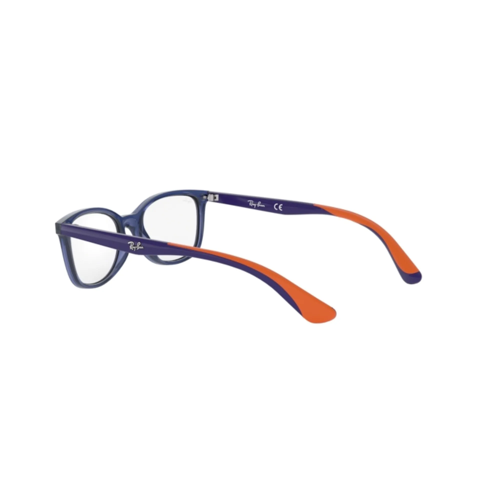   Ray-Ban Junior RY 1586 - 3775 Blu Trasparente | Occhiale Da Vista Bambino Unisex 