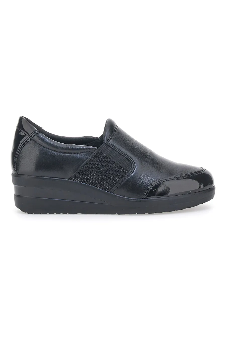 Stringate No Laces Me & Me 7371 Nere Vera Pelle