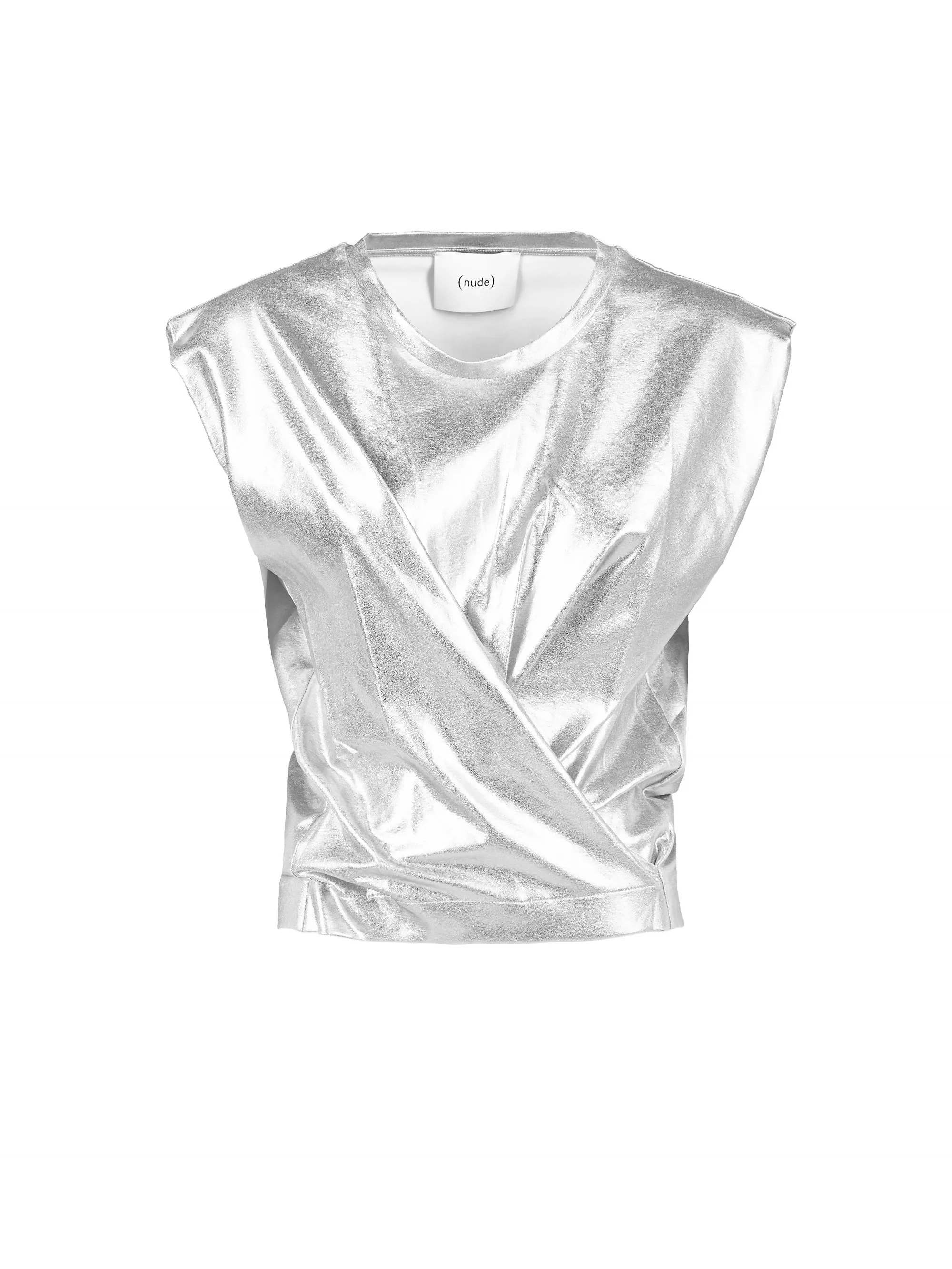 T-SHIRT LAMINATA IN COTONE